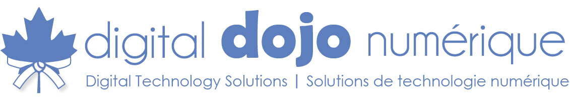 Digital Dojo Logo / Logo du Dojo numérique